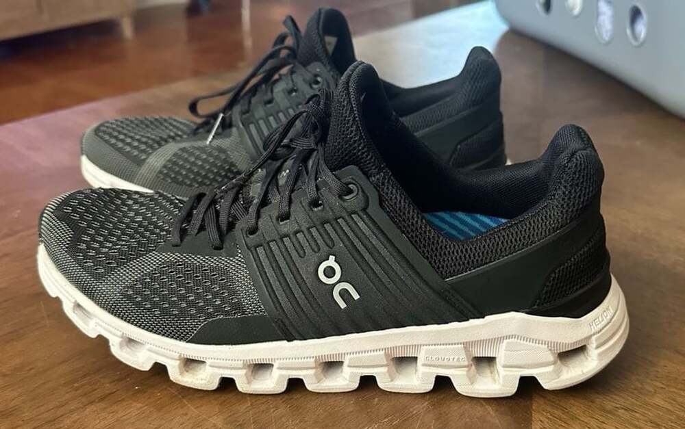 On Cloud Size USW10 UK8 Black Rock Sneakers
